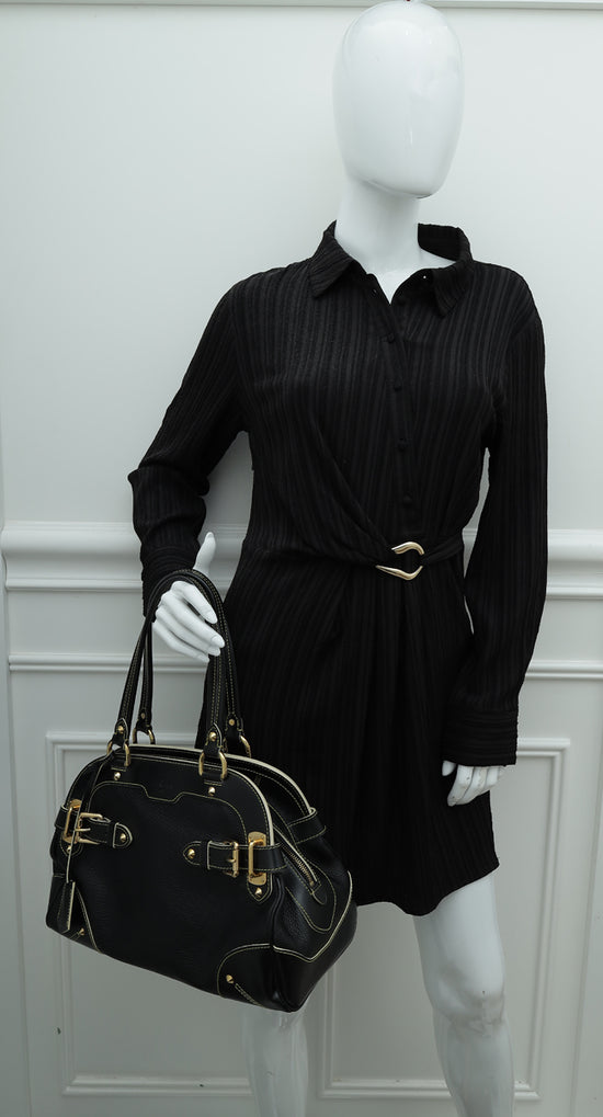 Louis Vuitton Le Radieux Suhali Leather Satchel Bag