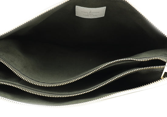 Louis Vuitton Cream Embossed Monogram Coussin PM Bag