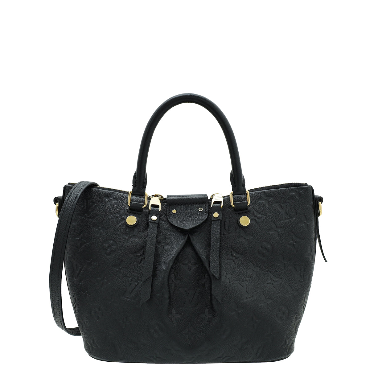 Louis Vuitton Black Monogram Empreinte Mazarine PM Bag-Louis Vuitton-THE CLOSET