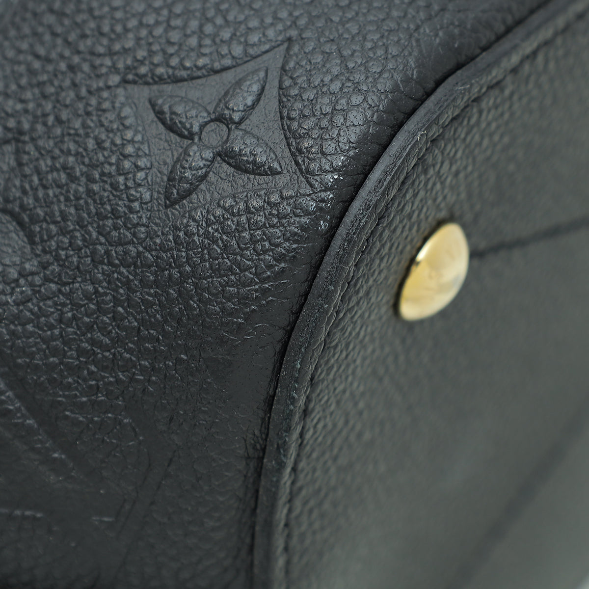 Louis Vuitton Black Monogram Empreinte Leather Mazarine PM Bag - Yoogi's  Closet