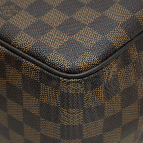 Louis Vuitton Damier Ebene Deauville Vanity Bag