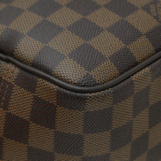 Louis Vuitton Damier Ebene Deauville Vanity Bag