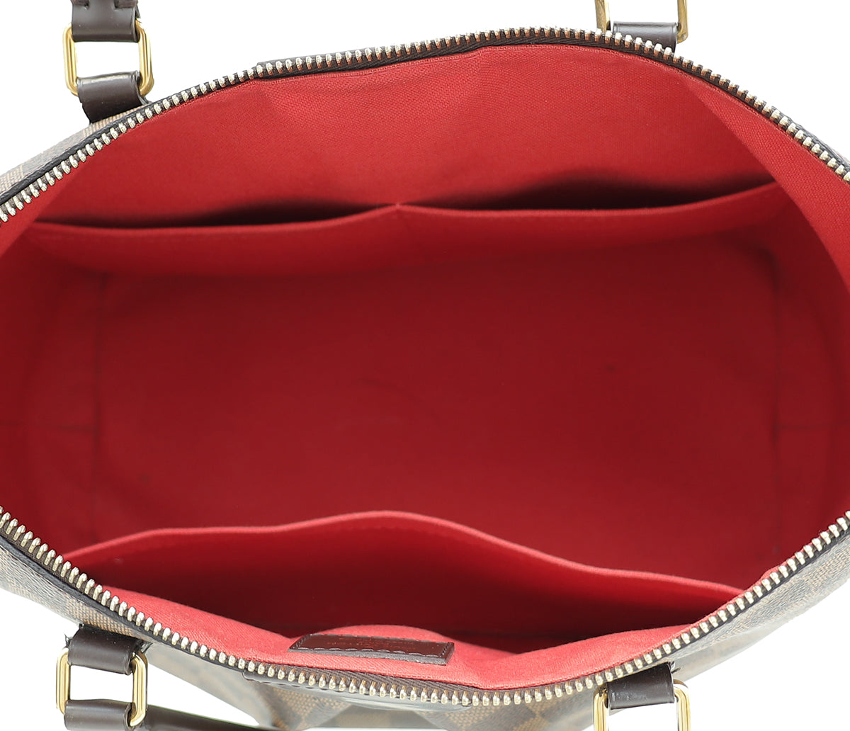 Siena MM Damier Ebene – Keeks Designer Handbags