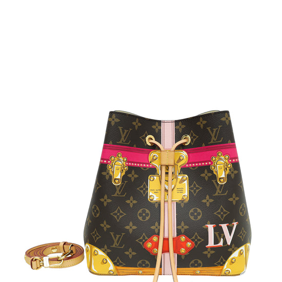 Louis Vuitton NeoNoe Handbag Limited Edition Summer Trunks Monogram Canvas  Brown 2284691