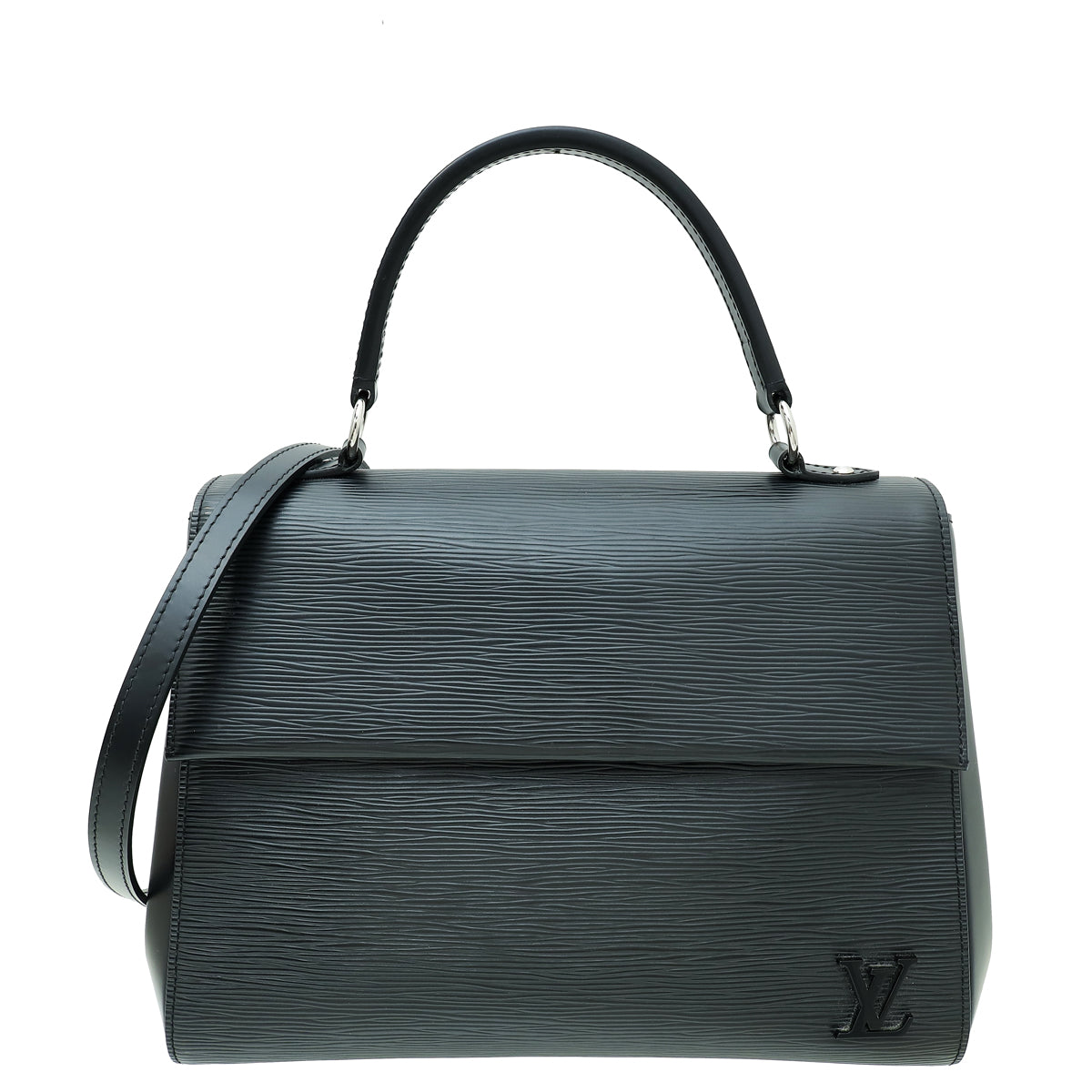 Louis Vuitton Noir Cluny MM Bag-Louis Vuitton-THE CLOSET