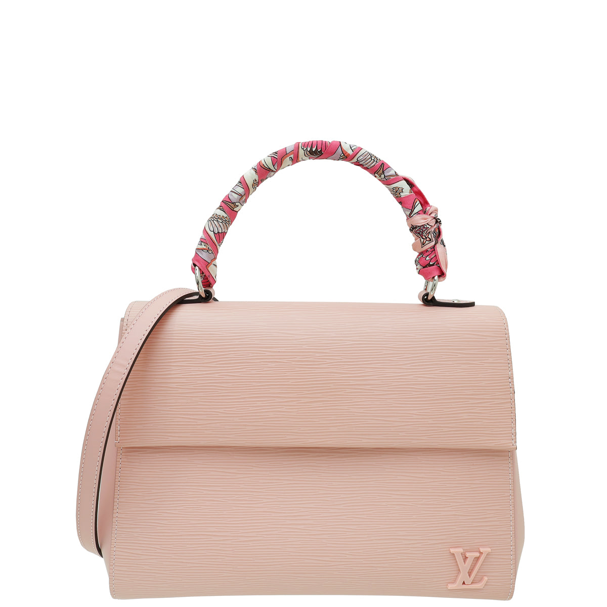 Louis Vuitton Rose Ballerine Cluny MM Bag w/Twilly-Louis Vuitton-THE CLOSET