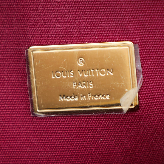 Louis Vuitton Magenta Monogram Vernis Degrade Alma BB Bag