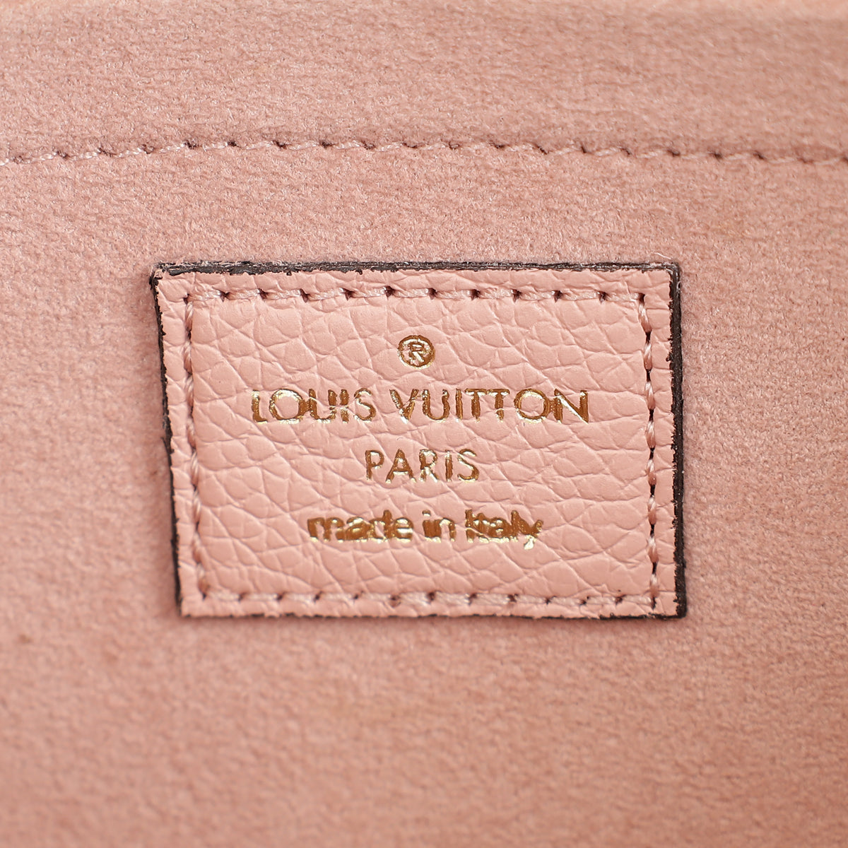 Louis Vuitton Rose Poudre Monogram Empreinte Pochette Felicie