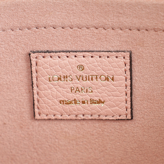 Louis Vuitton Rose Poudre Monogram Empreinte Pochette Felicie