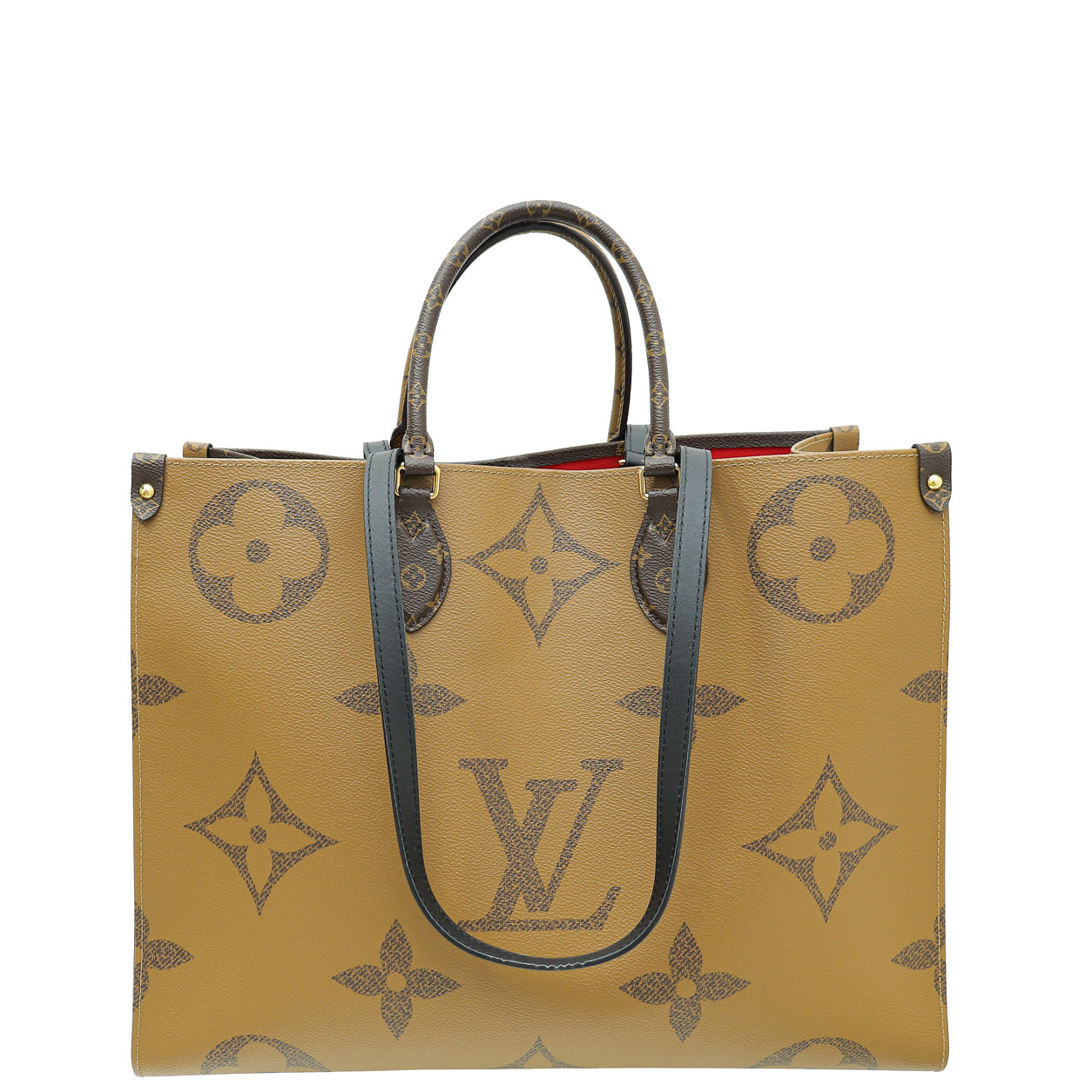 Louis Vuitton Monogram Reverse Onthego GM Bag-Louis Vuitton-THE CLOSET