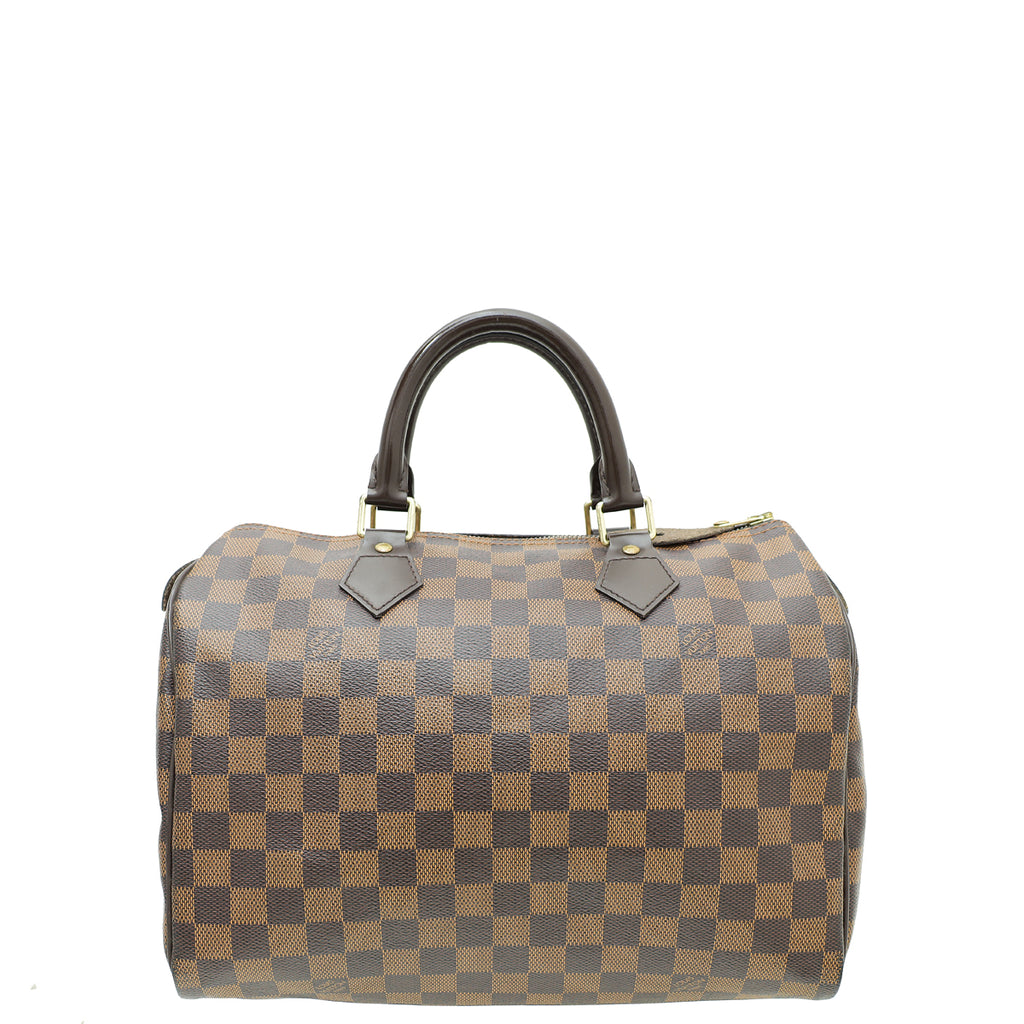 Louis Vuitton damier ebene speedy 30 2014 – My Girlfriend's Wardrobe LLC