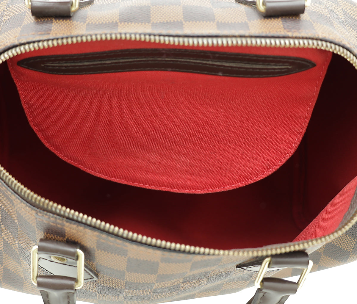 Louis Vuitton Speedy 30 Damier Ebene Canvas Leather ref.468172 - Joli Closet