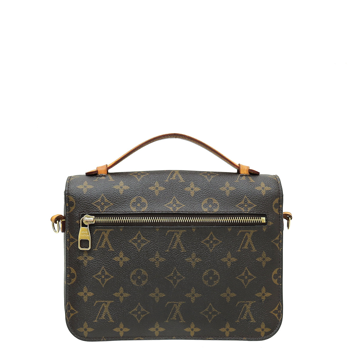 Louis Vuitton Brown Monogram Pochette Metis Bag-Louis Vuitton-THE CLOSET