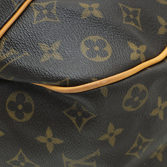 Louis Vuitton Brown Monogram Galliera PM Bag