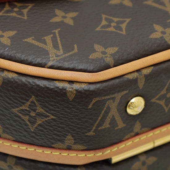 Louis Vuitton Brown Monogram Petite Boite Chapeau Bag
