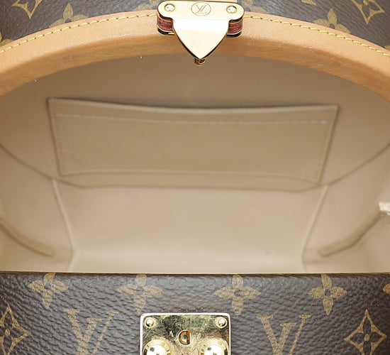 Louis Vuitton Brown Monogram Petite Boite Chapeau Bag