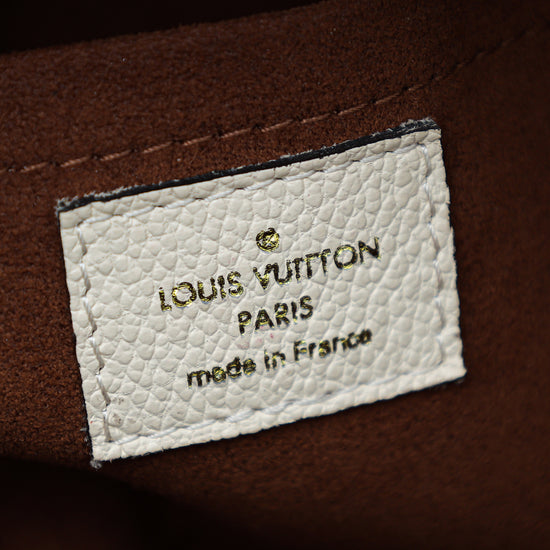 Louis Vuitton Off White Monogram Empreinte Vavin BB Bag