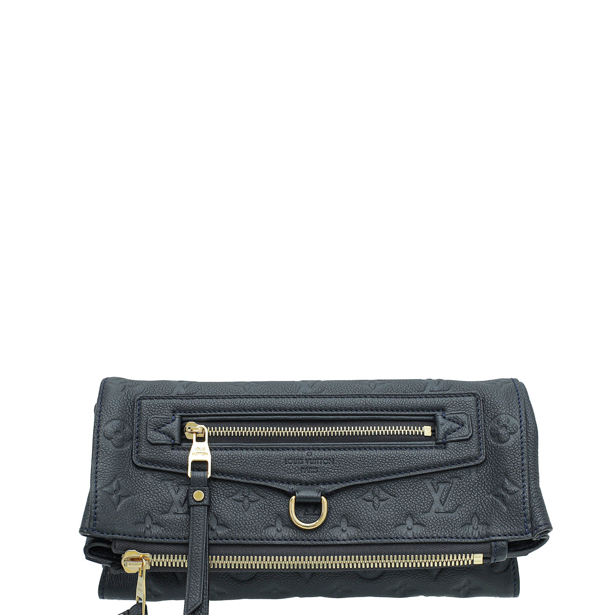 Louis Vuitton Blue Marine Monogram Empreinte Petillante Clutch-Louis Vuitton-THE CLOSET