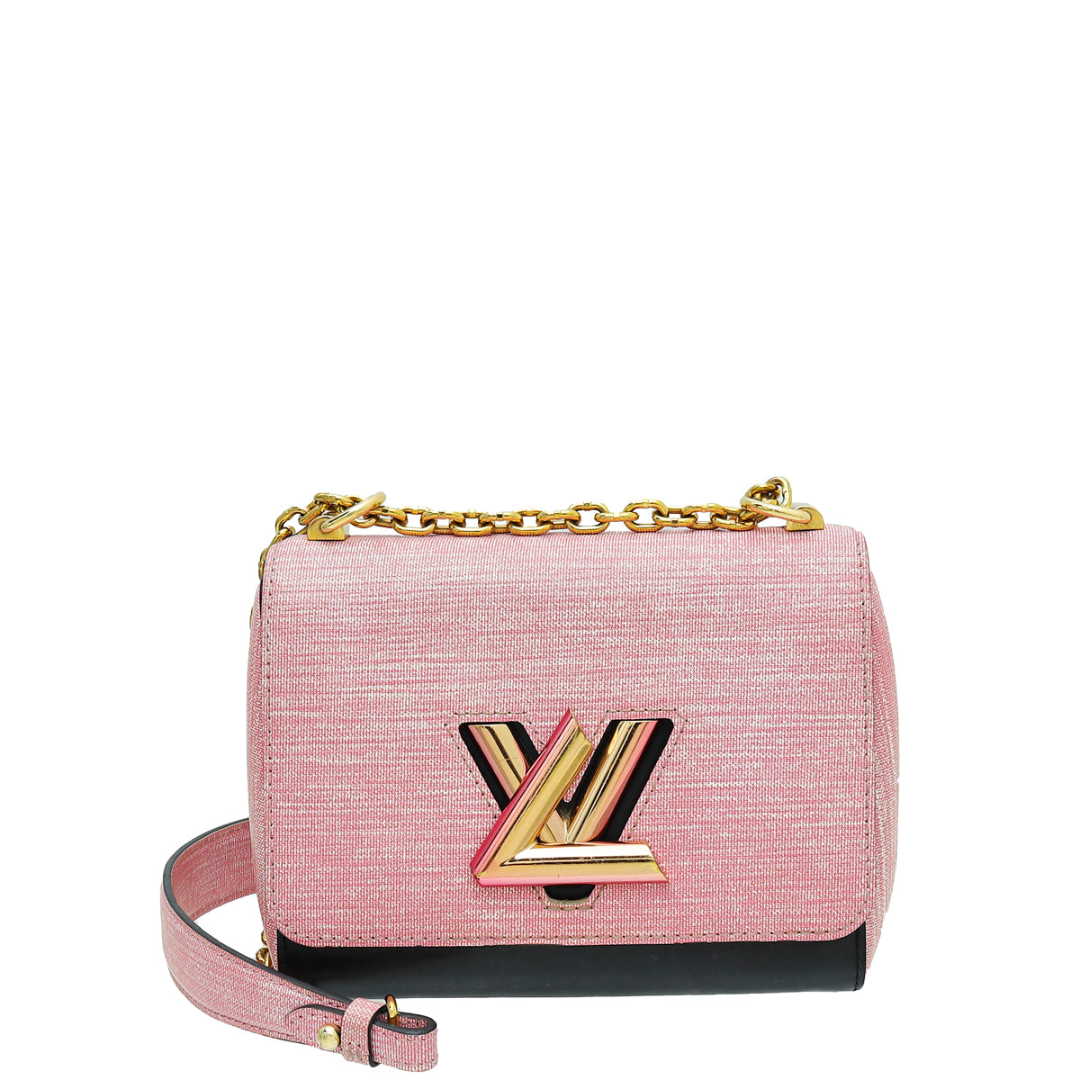 Louis Vuitton Bicolor Jean Twist PM Bag-Louis Vuitton-THE CLOSET