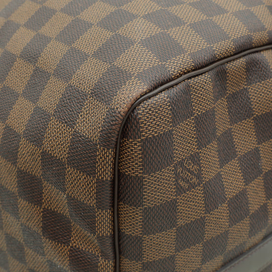 Louis Vuitton Damier Ebene Keepall Bandouliere 60 Bag