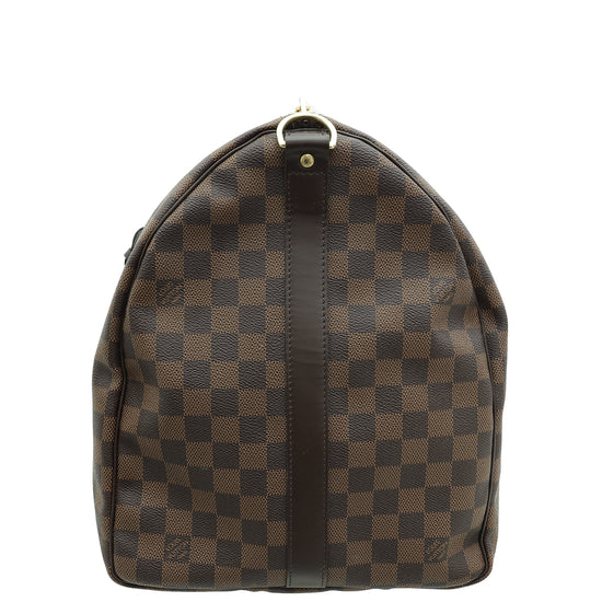 Louis Vuitton Damier Ebene Keepall Bandouliere 60 Bag