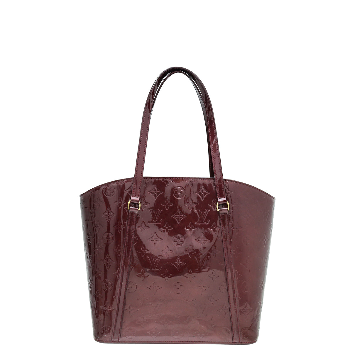 Louis Vuitton Rouge Fauviste Monogram Vernis Avalon GM Bag-Louis Vuitton-THE CLOSET