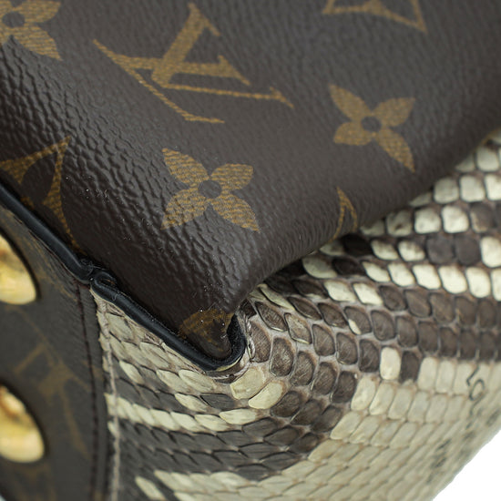 Louis Vuitton Bicolor Monogram Python Surene BB Bag