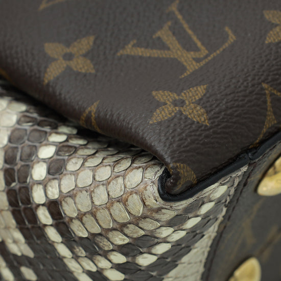 Louis Vuitton Bicolor Monogram Python Surene BB Bag