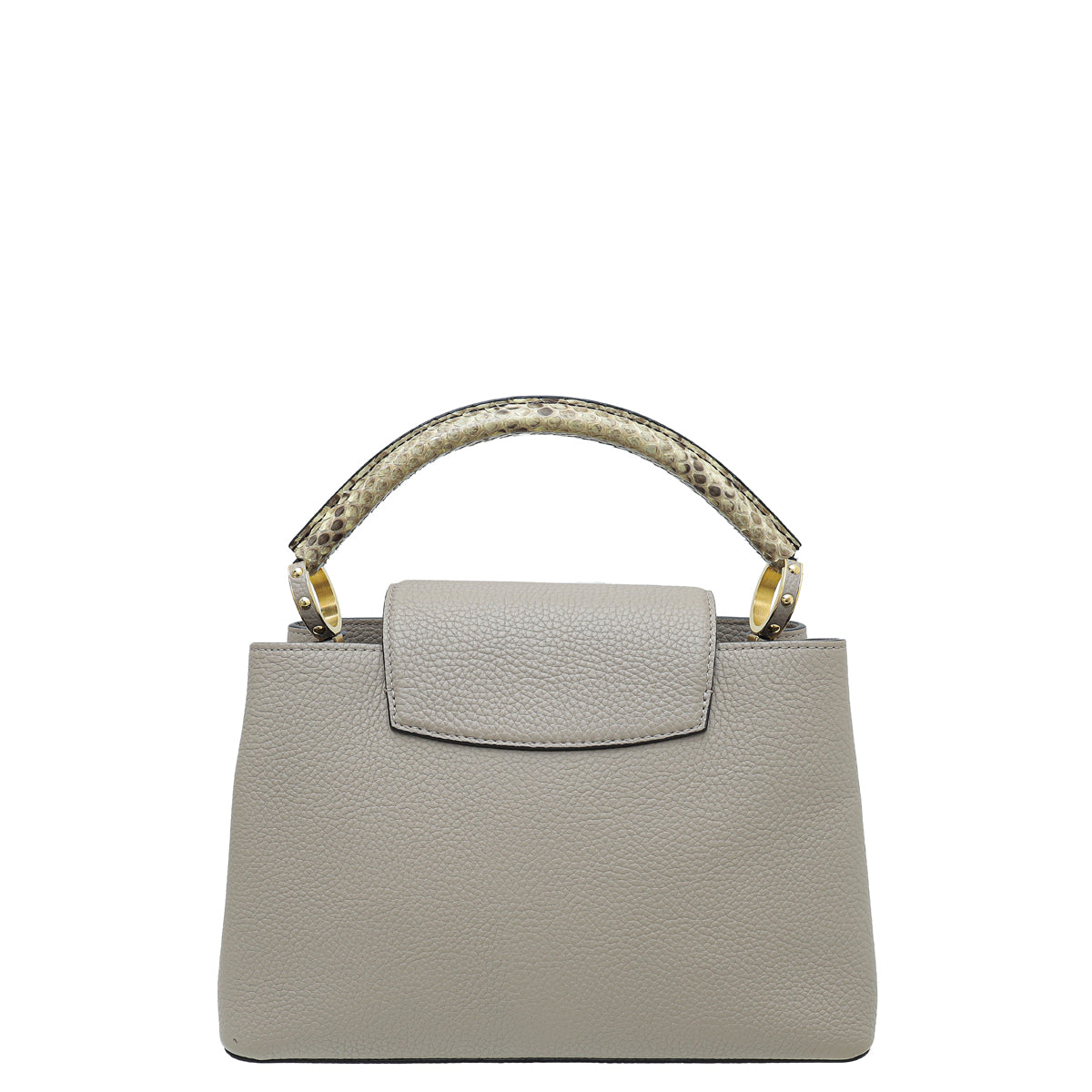 Louis Vuitton Galet Capucine MM Python Handle Bag-Louis Vuitton-THE CLOSET