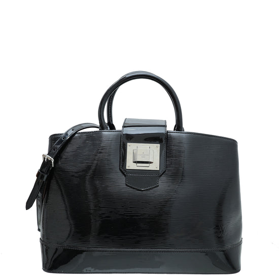 Louis Vuitton Black Electric Mirabeau GM Bag