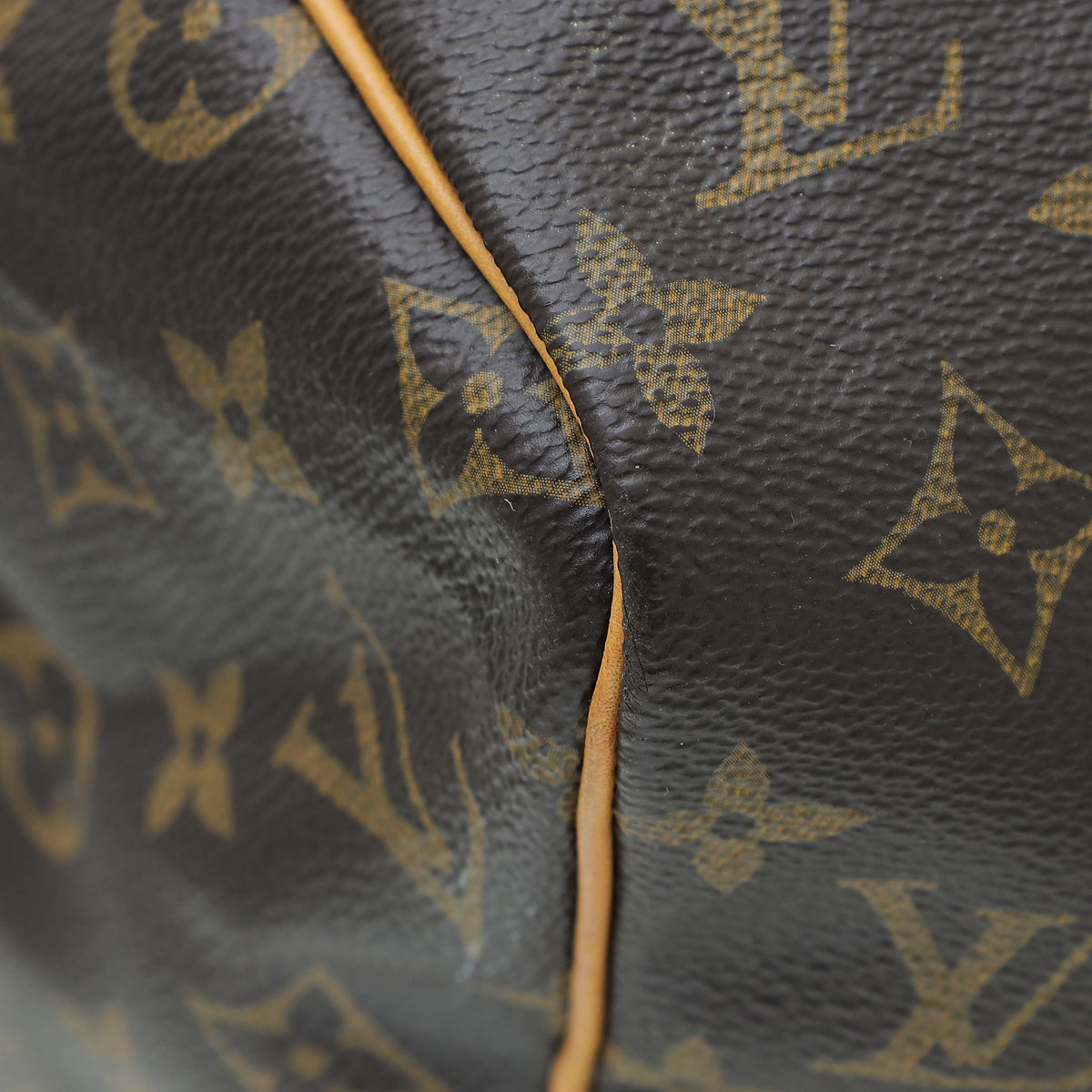 Louis Vuitton Brown Monogram Speedy 30 Bag W/ R.C Initials