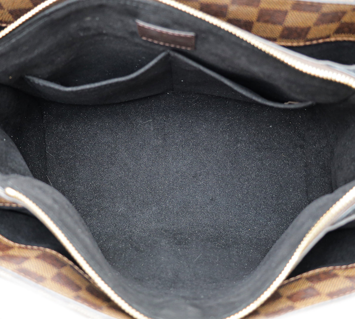 Louis Vuitton Ebene Black Normandy Bag W/ HN Initials