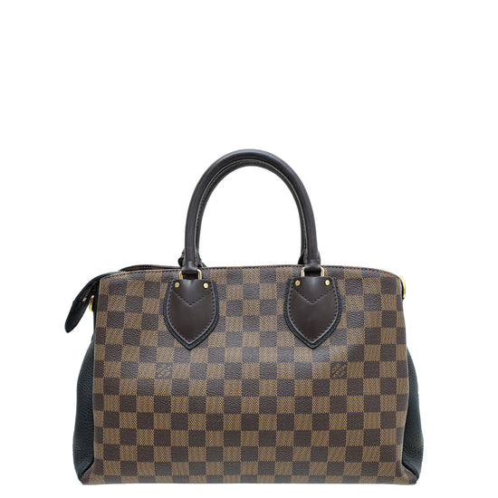 Louis Vuitton Ebene Black Normandy Bag W/ HN Initials