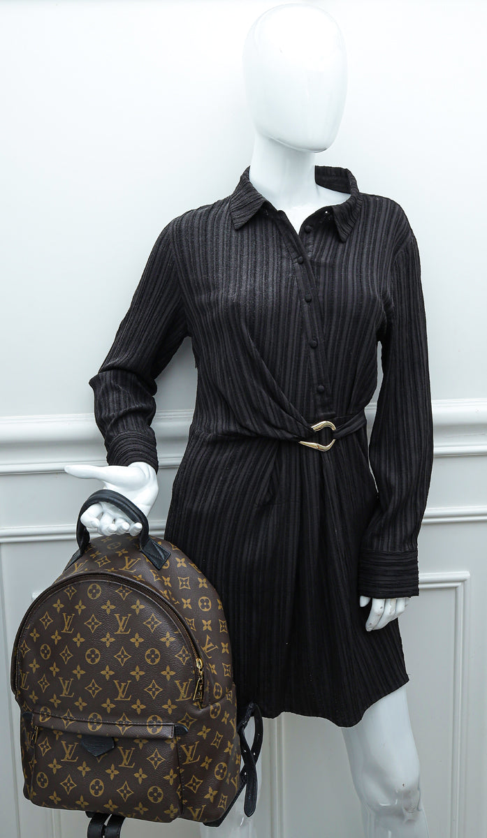 Louis Vuitton Monogram Black Palm Spring MM Bag – THE CLOSET