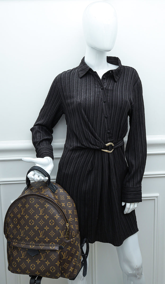 Louis Vuitton Monogram Black Palm Spring MM Bag – The Closet