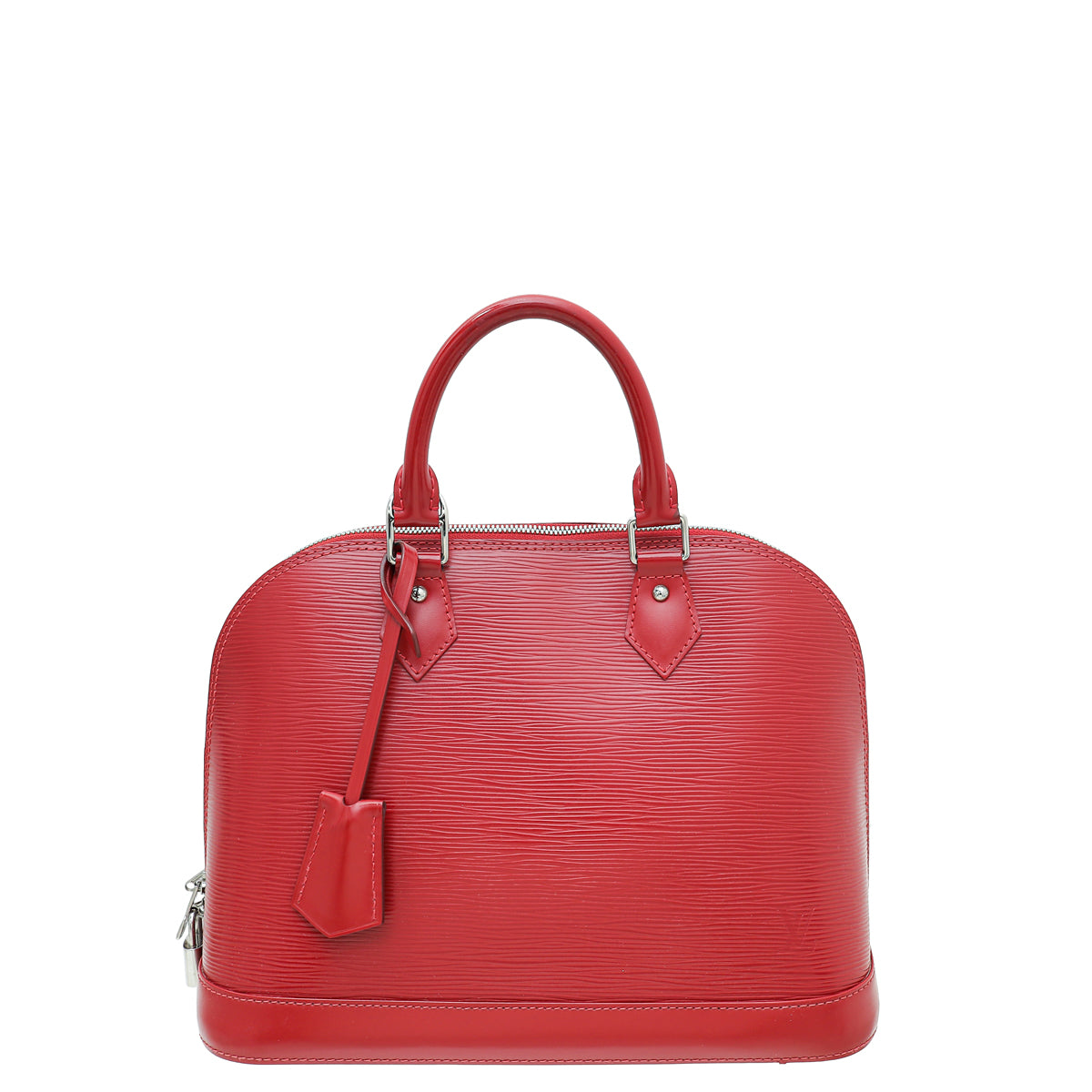Louis Vuitton Louis Vuitton Alma Carmine Red Epi Leather Handbag