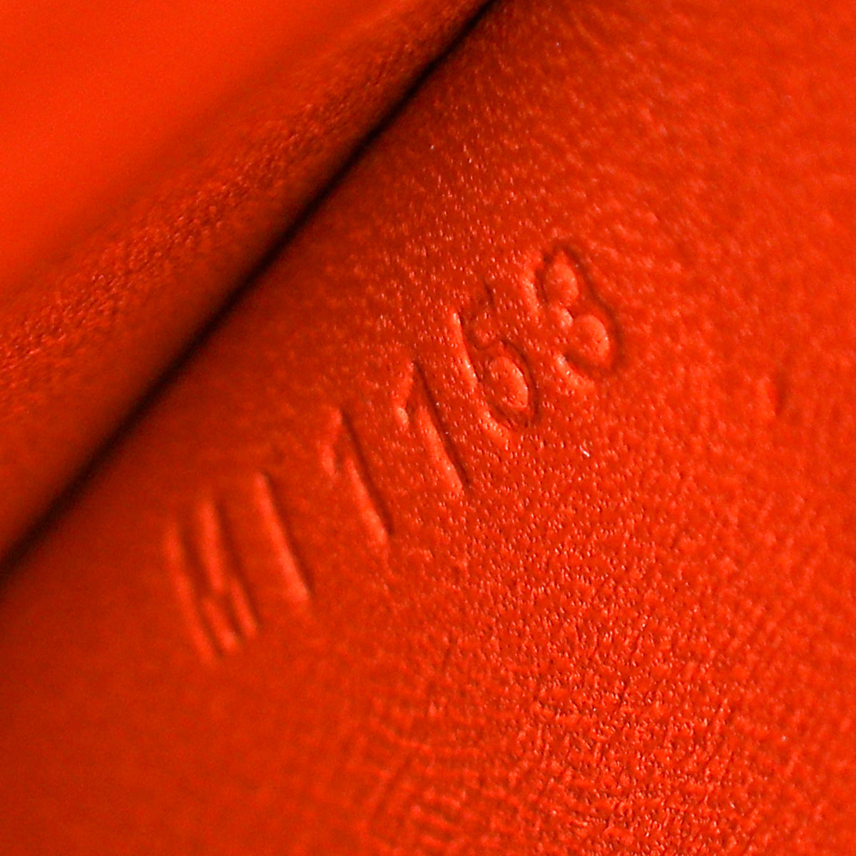 Louis Vuitton Piment (Orange) Ostrich Alma PM at Jill's Consignment