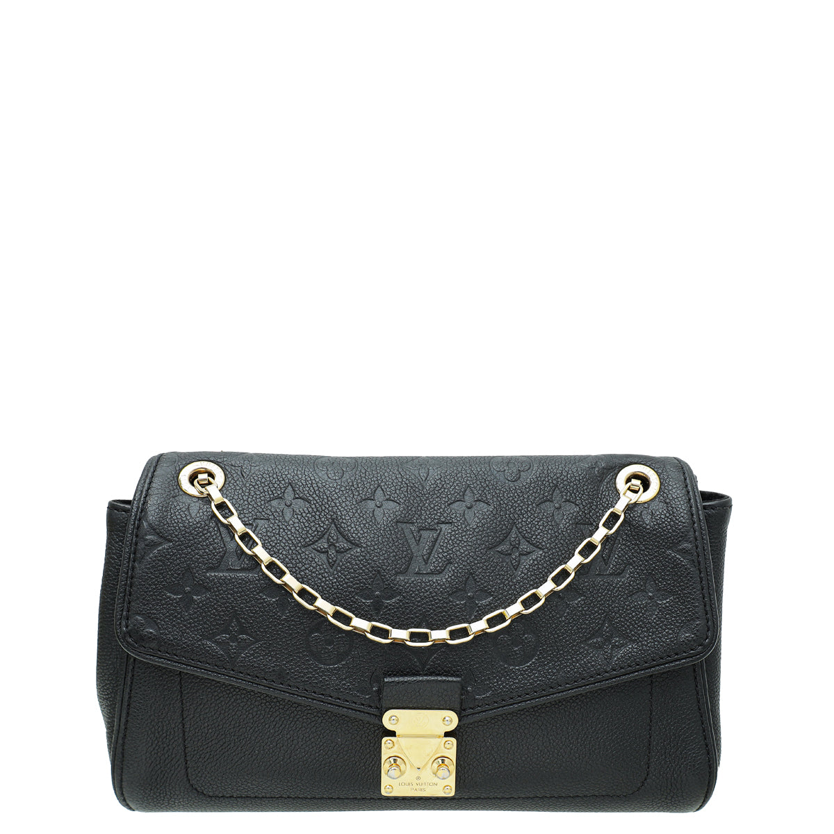Louis Vuitton Black Monogram Empreinte Saint Germain PM Bag-Louis Vuitton-THE CLOSET