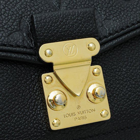 Louis Vuitton Black Monogram Empreinte Saint Germain PM Bag