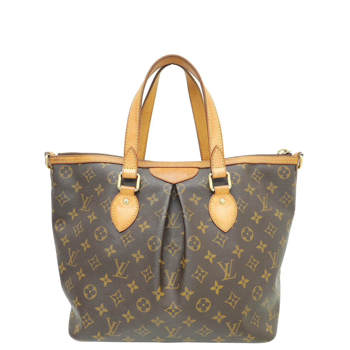 Louis Vuitton Brown Monogram Palermo PM Bag-Louis Vuitton-THE CLOSET