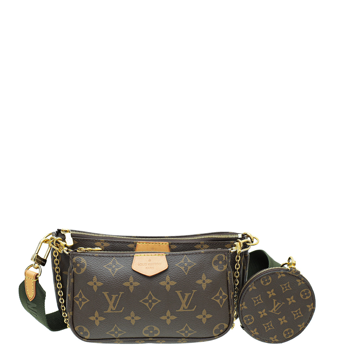 Louis Vuitton Bicolor Monogram Multi Pochette Accessories-Louis Vuitton-THE CLOSET