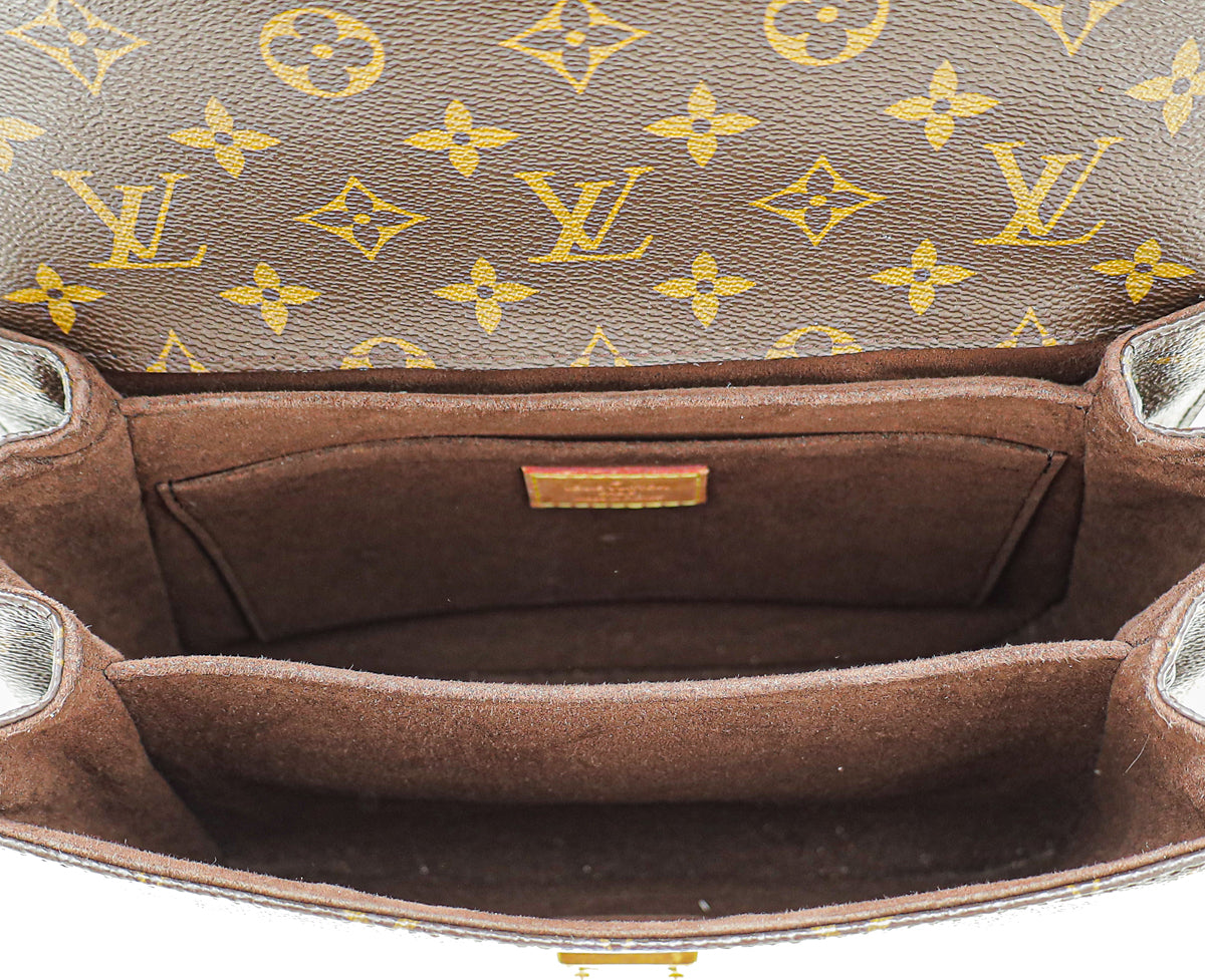 Louis Vuitton Brown Monogram Pochette Metis Bag – The Closet