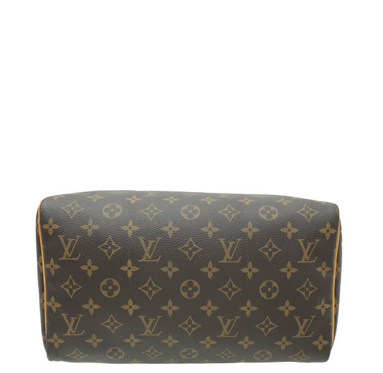 Louis Vuitton Brown Monogram Speedy 30 Bag