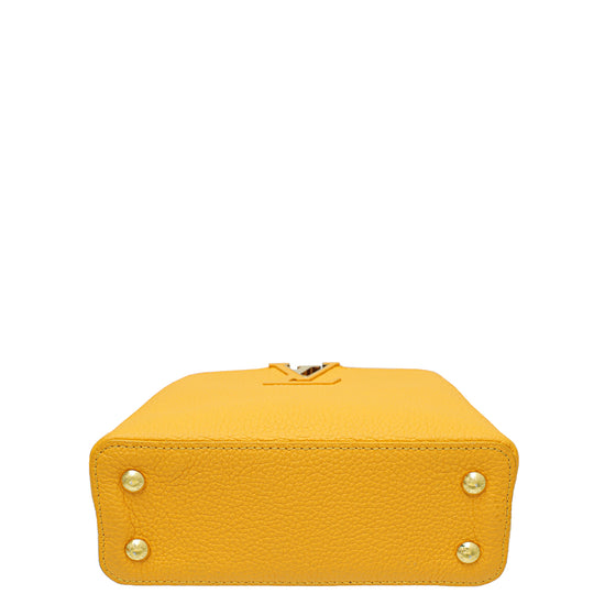 Louis Vuitton Yellow Capucines Mini Bag – The Closet
