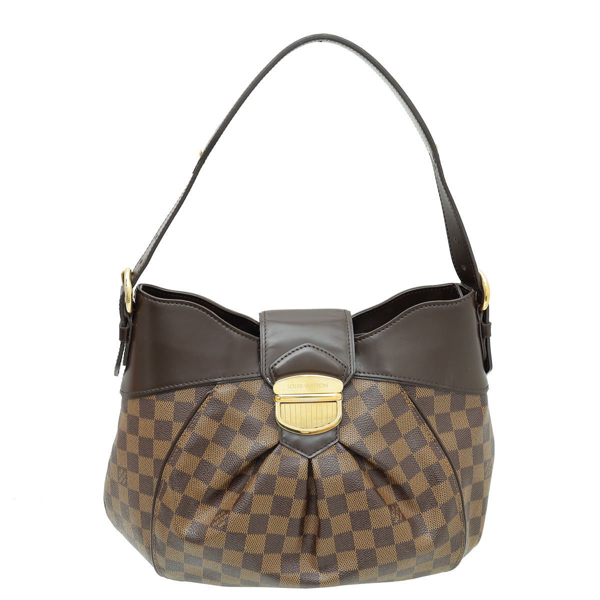 Louis Vuitton Sistina MM Damier Ebene Shoulder Bag
