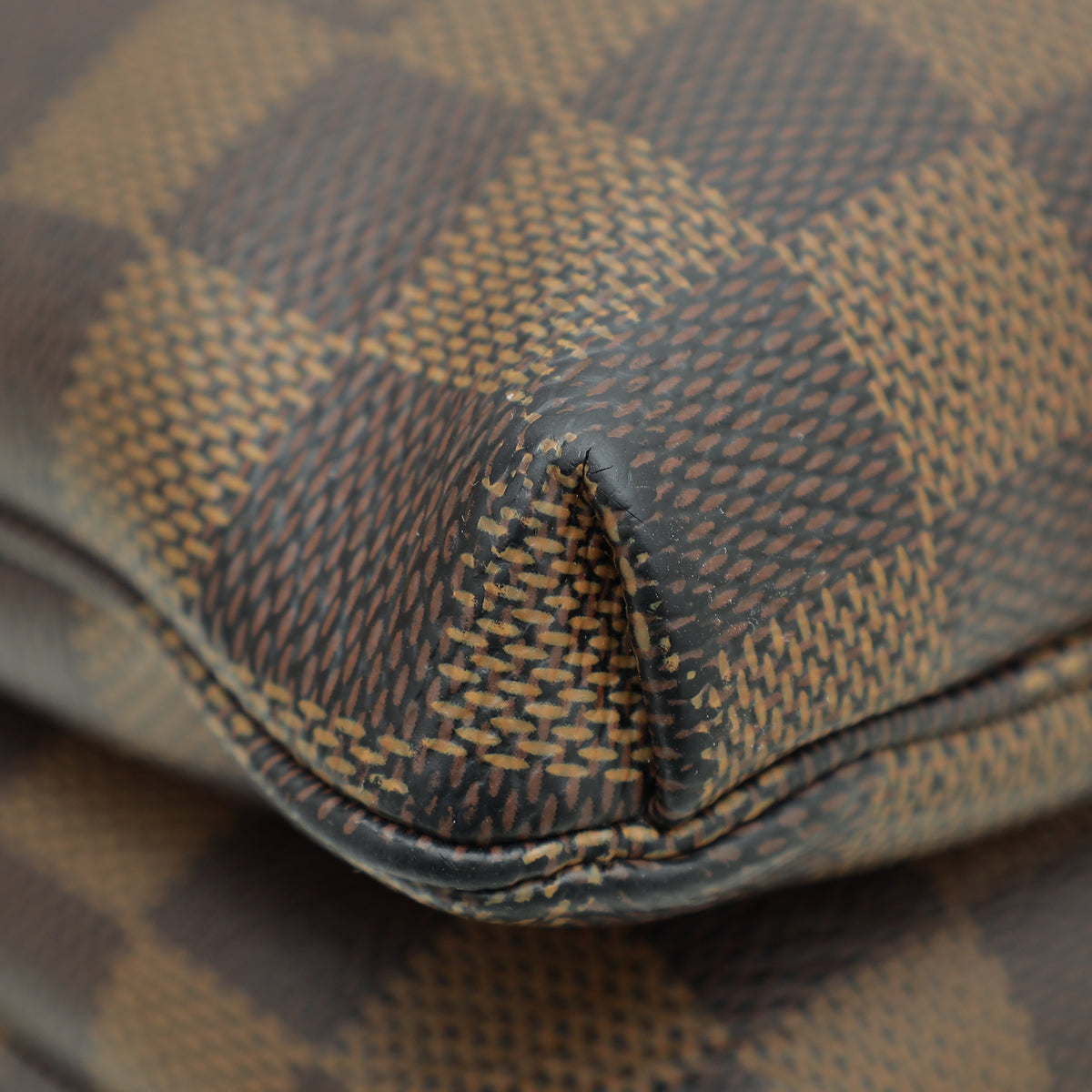 Louis Vuitton Damier Ebene Twice Pochette Bag