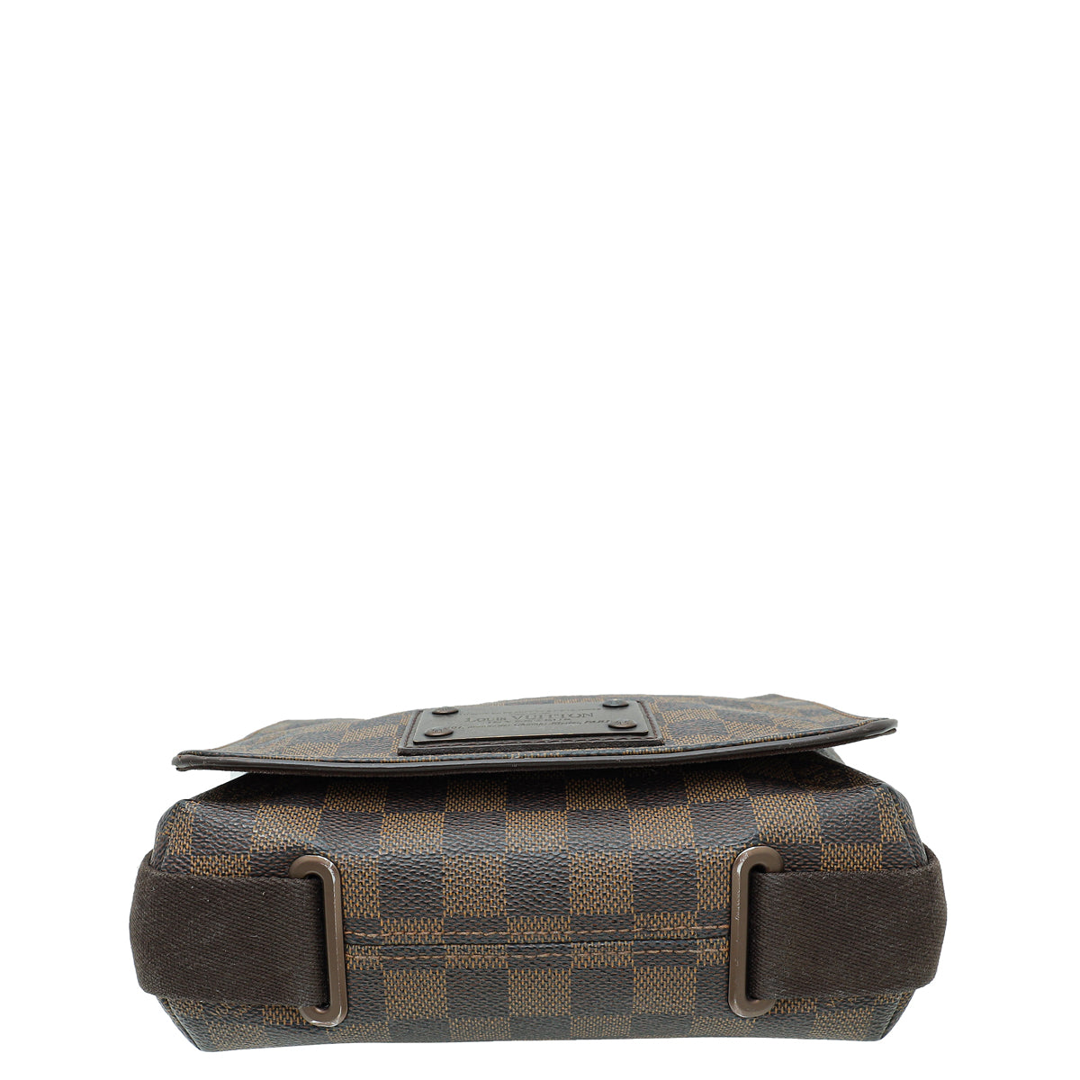 Louis Vuitton Brooklyn MM Damier Ebene Coated Canvas Messenger Bag