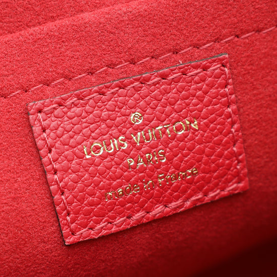 Louis Vuitton Cerise Monogram Empreinte Vavin BB Bag