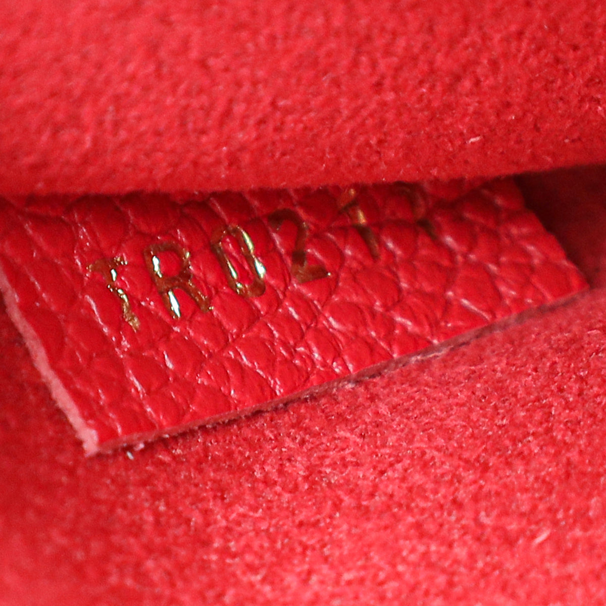 Louis Vuitton Cerise Monogram Empreinte Vavin BB Bag