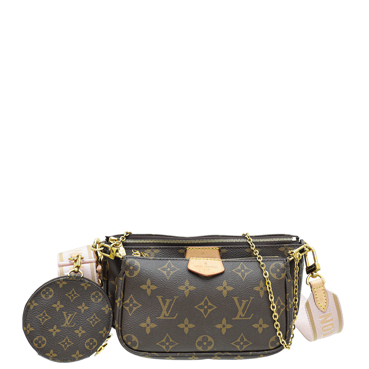 Louis Vuitton Bicolor Monogram Multi Pochette Accessoires-Louis Vuitton-THE CLOSET